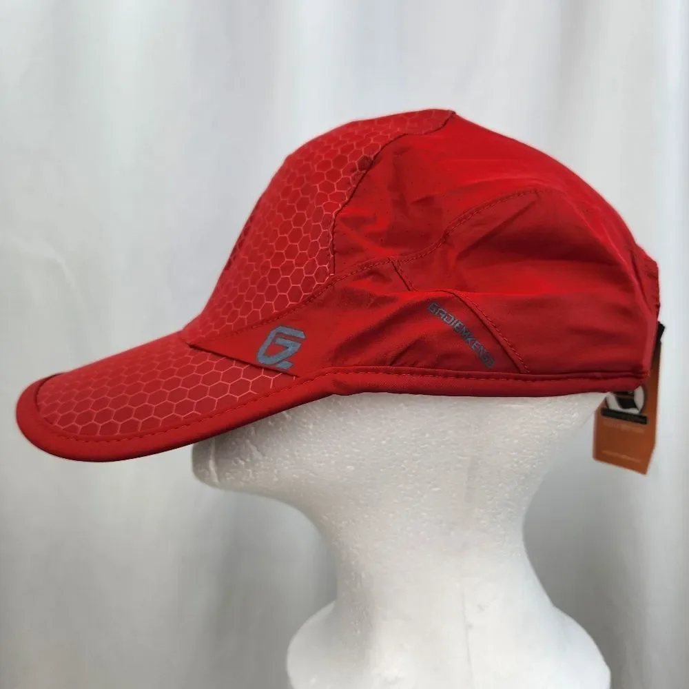 🔸️NWT Red Unstructured UPF 50+ Reflective Outdoors Unisex Hat